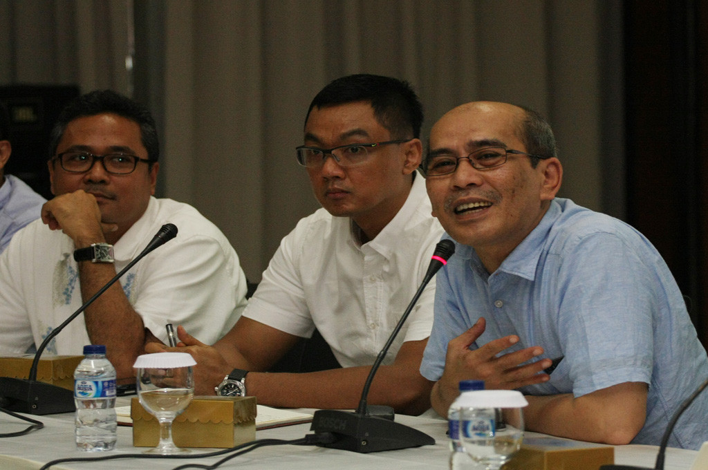 Darmawan Prasodjo (tengah) (Ant/Reno Esnir)