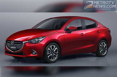 Mazda2 Sedan SkyActiv Petrol Duduk Manis di BIMS 2015