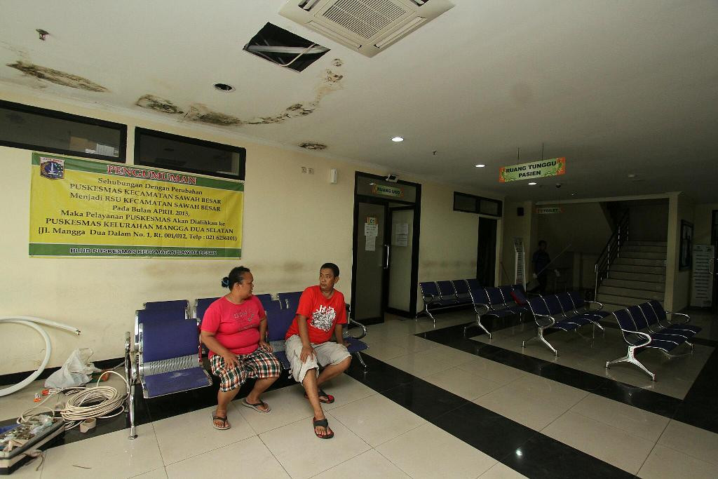 Puskesmas Kecamatan Sawah Besar berubah jadi RSU tipe D. (Foto: MI/Arya Manggala)
