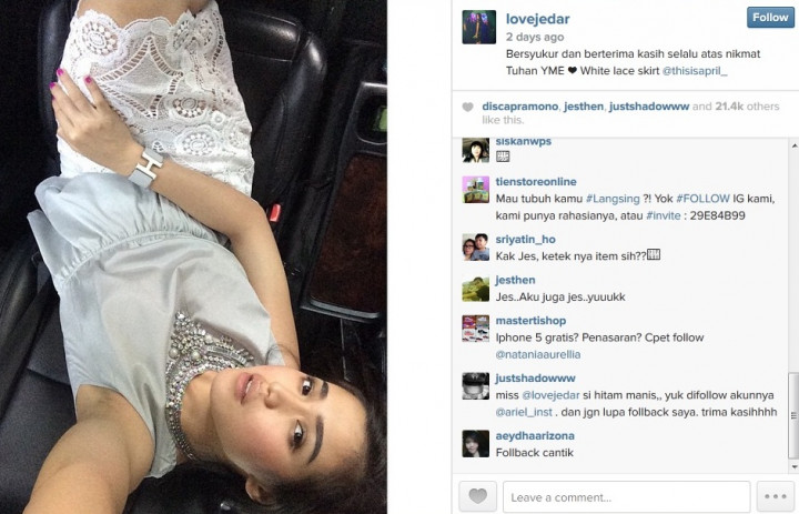 Berpose Pamer Ketiak, Jessica Iskandar Dicemooh Netizen