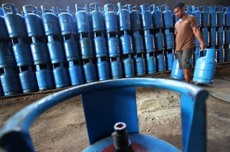 Pertamina Naikkan LPG 12 Kg Rp8.000/Tabung