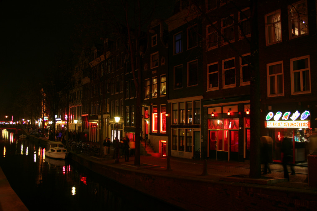Kawasan prostitusi di Amsterdam. (wikimedia)