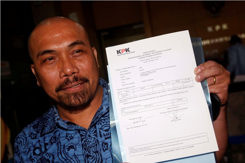 Ketua Forum Warga Kota Jakarta (FAKTA) Tigor Nainggolan. (Foto: MI/ ROmmy)