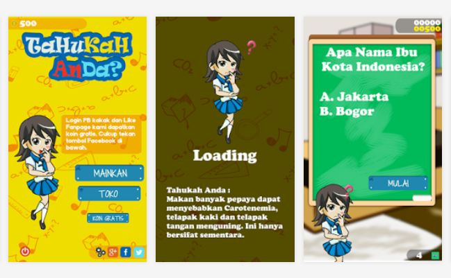 Latih Wawasan Anda dalam Tahukah Anda? 