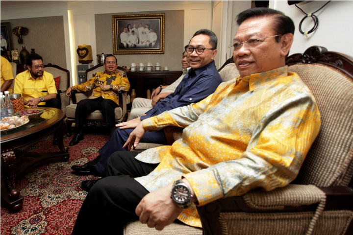 Novanto, Akom dan Bambang Soesatyo Kena SP 1 Agung Laksono