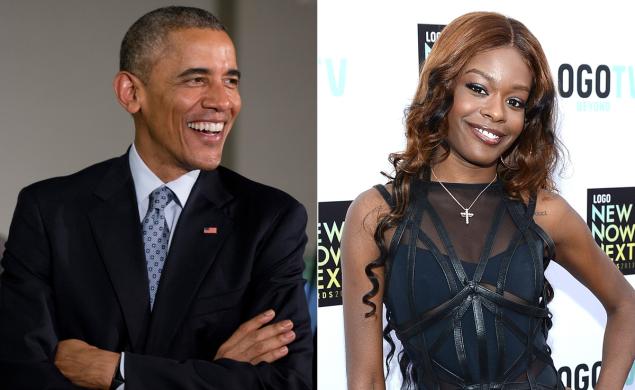Foto: Barack Obama, Azealia banks / nydailynews.com