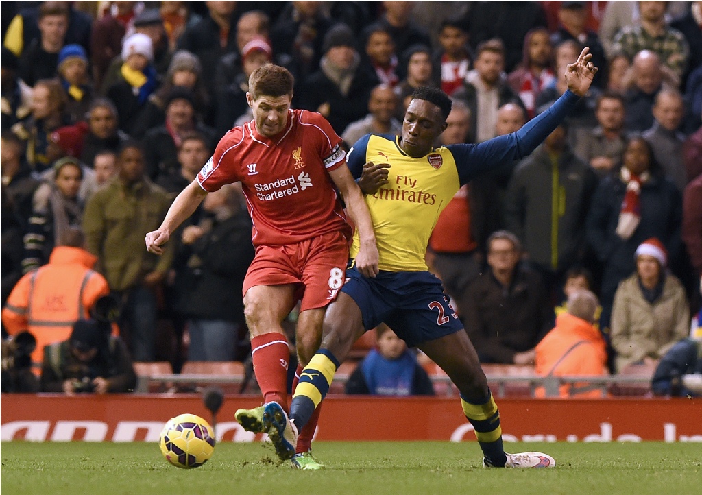 Arsenal vs Liverpool (PAUL ELLIS / AFP)
