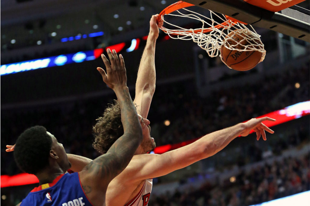 Gasol Cetak Double-double, Bulls Tekuk Pistons 88-82