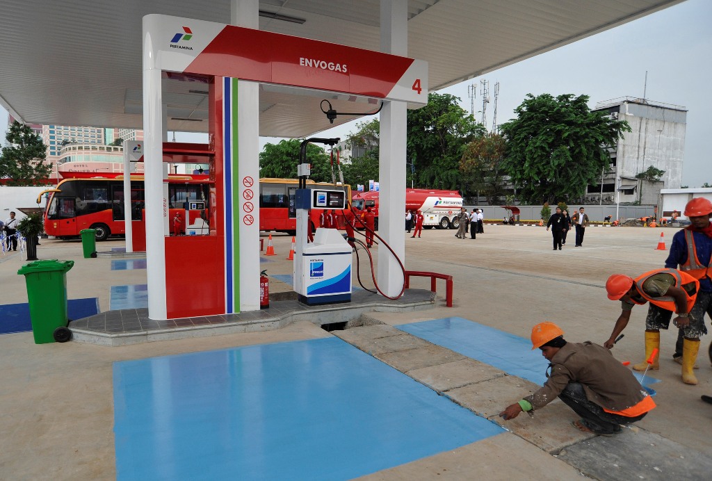 Ilustrasi SPBG -- FOTO: Media Indonesia