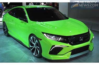 Honda Civic Concept Tampil Perdana di NYAS 2015