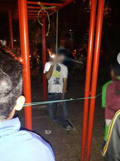 Pemuda Asal Minahasa Ditemukan Gantung Diri di Taman