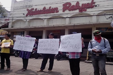 Pemred Harian Kedaulatan Rakyat Dilaporkan ke KPK