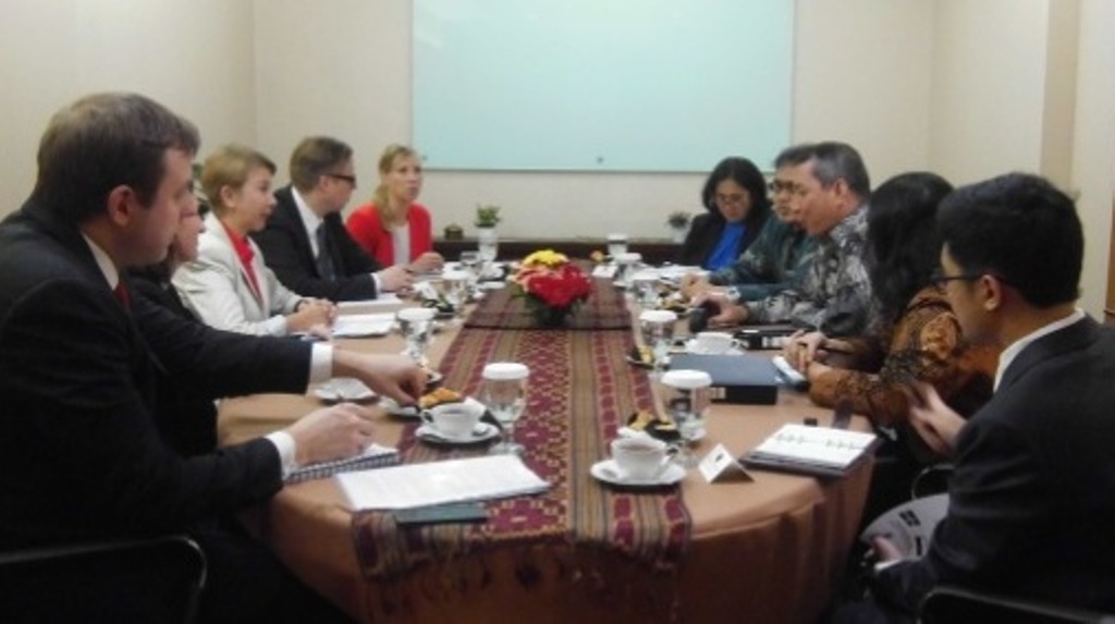 Kerja sama Indonesia dan Swedia untuk Palestina (Foto: Dok. Kemlu)