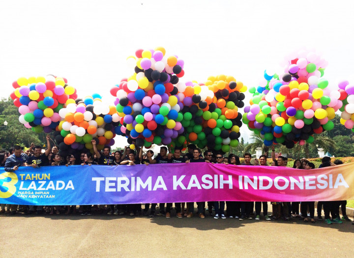 Lazada Berhasil Membukukan Transaksi Rp13 T