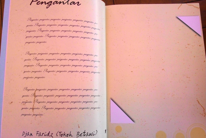 Selain Ahok, Kata Pengantar dari Djan Faridz Juga Tercantum di Buku Rina