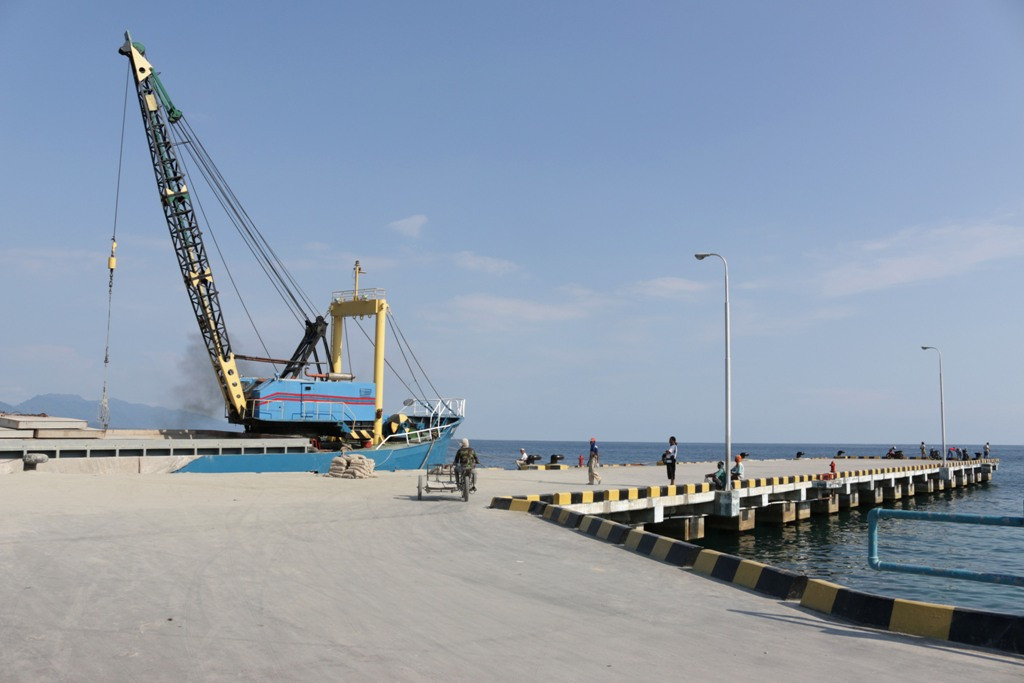 Pelabuhan. Foto Koresponden/FERDIAN ANANDA