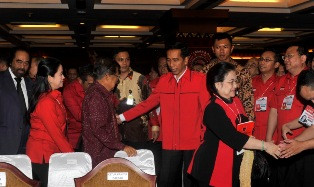 Jokowi Enggan Tanggapi 'Sindiran' Megawati  