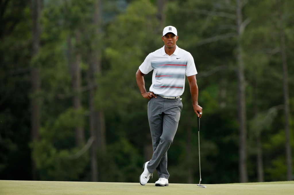 Aksi Pegolf Dunia di 2015 Masters Tournament