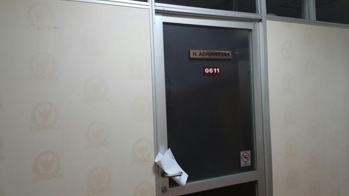 Adriansyah Ditangkap KPK, Ada Undangan di Pintu Ruangannya  