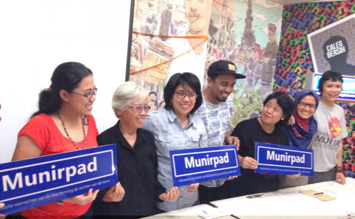 Wah! Ada Jalan Munir di Den Haag