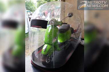 Bubble Cover, Solusi Kendaraan Tetap Bersih Ketika Diparkir