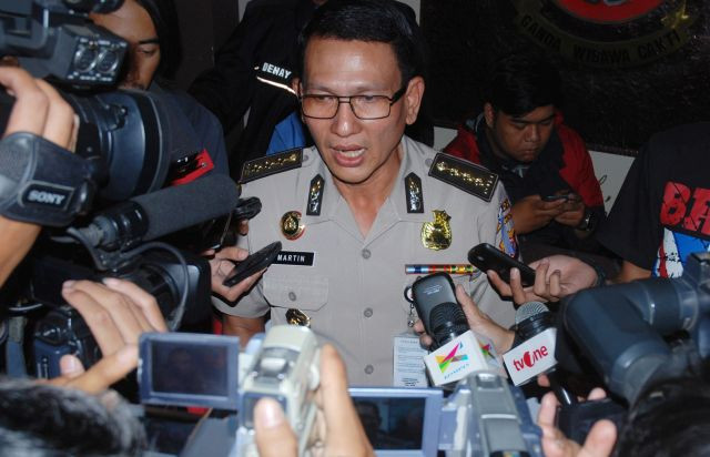 Kabid Humas Polda Metro Jaya Kombes Martinus Sitompul.ANT/Sigit Kurniawan