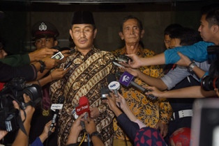 Jimly dan Tumpak Rapat dengan Pimpinan KPK