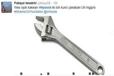 Gara-gara <i>Nyocot</i>, Bupati Sidoarjo Dibully di Twitter