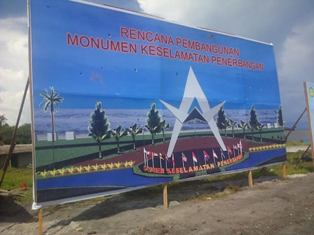 Peringati Jatuhnya AirAsia, Pemda Kobar Bangun Monumen Setinggi 45 Meter