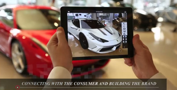 Ferrari Luncurkan Aplikasi Augmented Reality