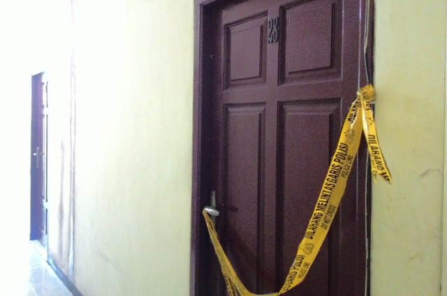 Kamar kos Deudeuh Alfi Sahrin di Tebet. (Foto:MTVN Arga)