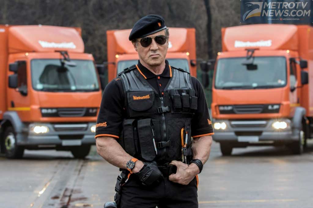 Rambo sekarang jadi supir tukang roti.