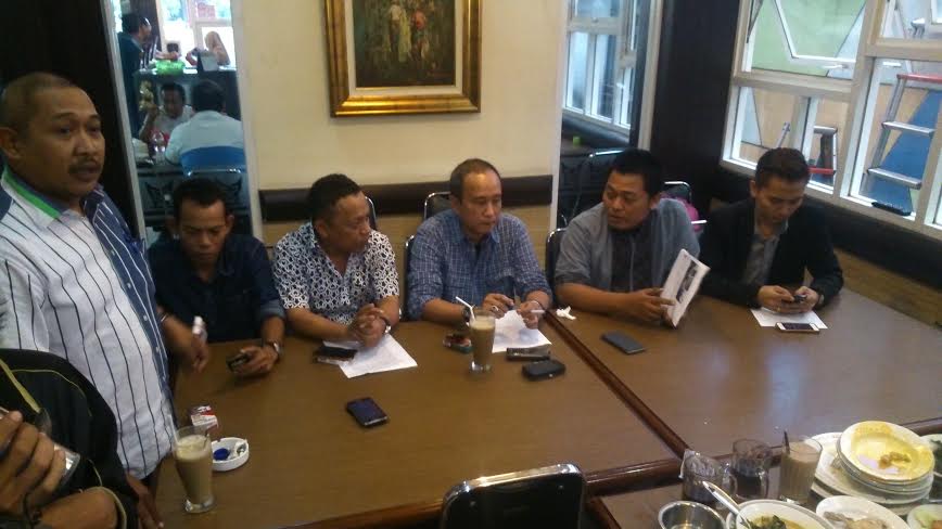Konferensi pers LPPH Pemuda Pancasila. (Foto: Hilman Haris)