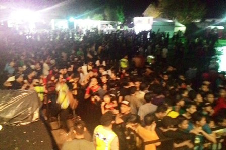 Konser Musik di Mojokerto Berakhir Ricuh