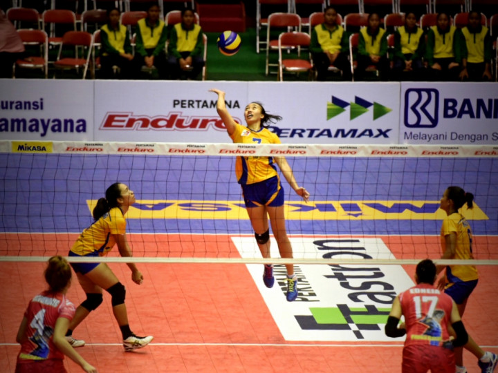 Tim Voli Putra dan Putri Pertamina Sama-sama jadi Juara Tiga   