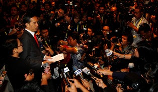 Buka KAA, Jokowi Angkat Isu Palestina dan Ketidakadilan Global 