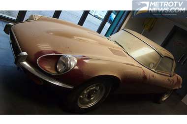Jaguar E Type Akhirnya Dilelang Usai Terkubur 25 Tahun 