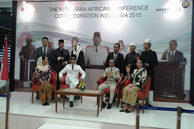 Tokoh Penggagas KAA Sambut Delegasi di Bandara Soekarno Hatta  