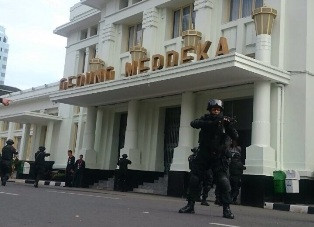 Gladi Bersih Pengamanan KAA Bandung Digelar