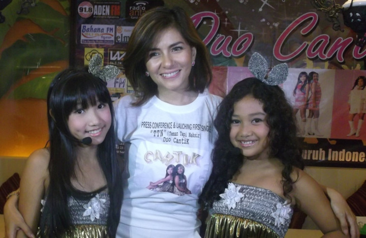 Meisya Siregar Menjadi Mentor Duo Penyanyi Cilik