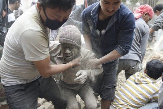 Korban Gempa Nepal Lebihi 150 Jiwa