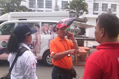 Puluhan Petugas PMI Bersiaga di Karnaval Asia Afrika