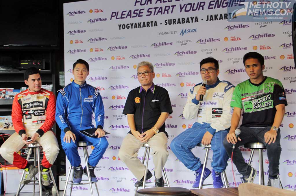 Achilles kembali bangkitkan ajang drift nasional dengan mensponsori event yang diadakan oleh MSlide Project. Achilles