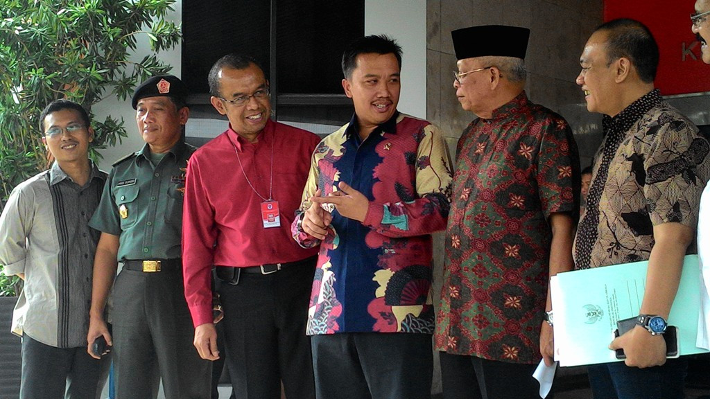 Menpora Imam Nahrawi beserta BOPI memutuskan untuk mengagendakan pertemuan bersama klub Liga Indonesia (MTVN/Patrick)