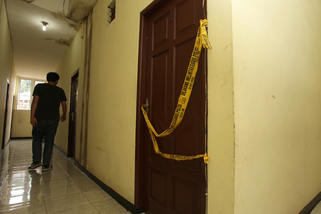 Kamar kos Deudeuh di Tebet. (Foto:Antara/Muhammad Adimaja)