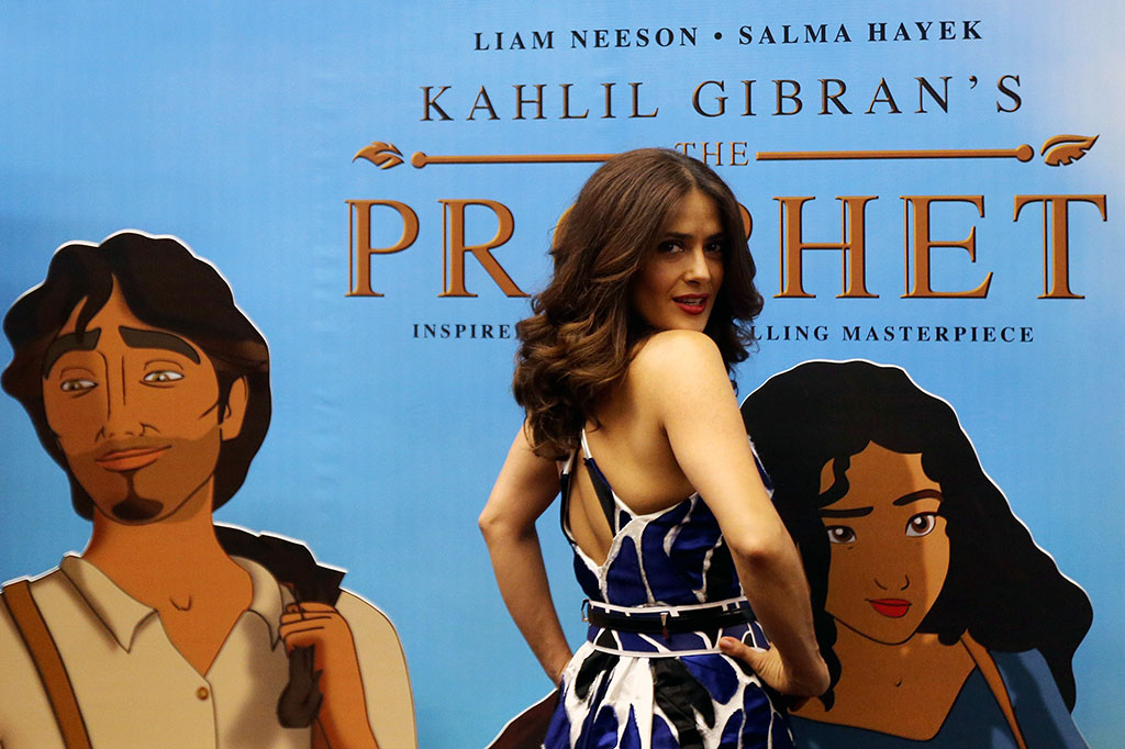 Salma Hayek Luncurkan &rsquo;The Prophet&rsquo; di Lebanon