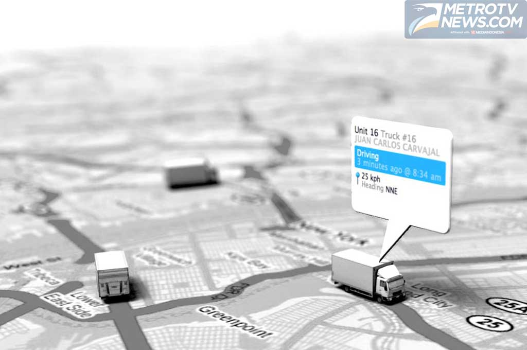 Pelacan dan pembaca telematis kendaraan dari Indosat. Ilustrasi: Delmonsolution