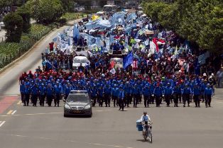 May Day, Sejumlah Jalan di Ibu Kota Ditutup 