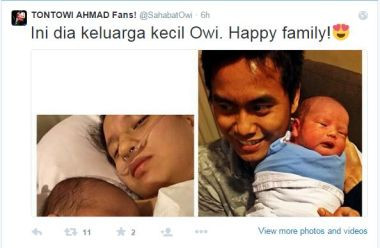 Jadi Seorang Ayah, Tontowi: Tidak Bisa Diungkapkan dengan Kata-kata