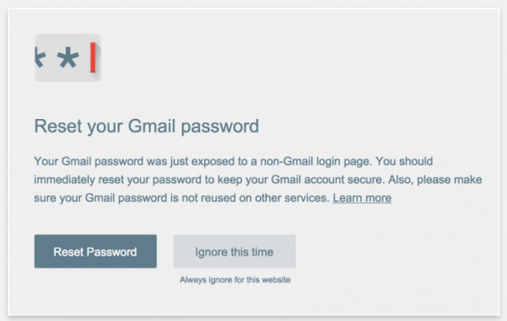 Amankan Gmail Anda dengan Password Alert
